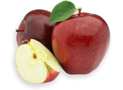 red apple
